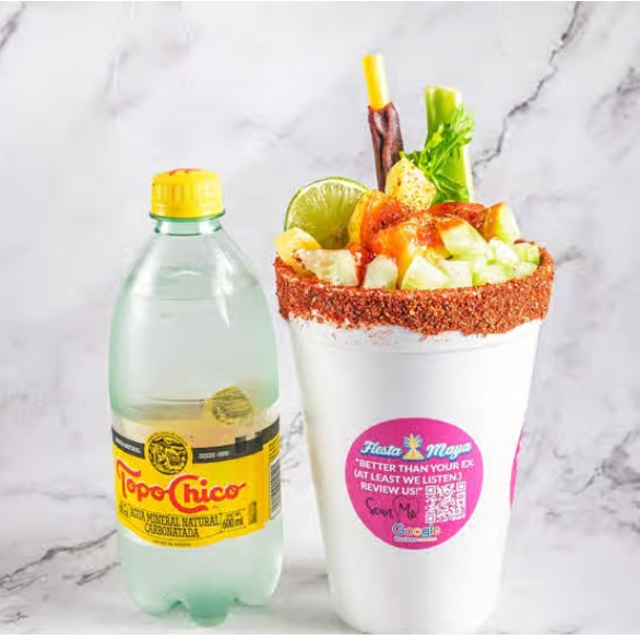 Topo Chico Preparado / Prepared Topo Chico.