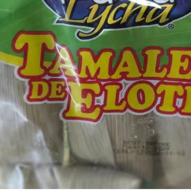 Docena de Tamales de Maíz Dulce Congelados / Dozen Frozen Sweet Corn Tamales.