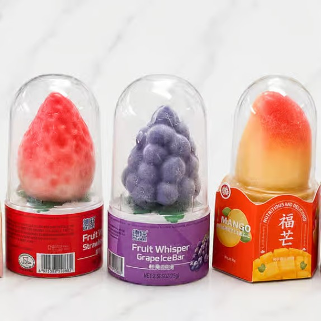 Paletas Virales de Fruta Individuales / Viral Fruit Popsicles.